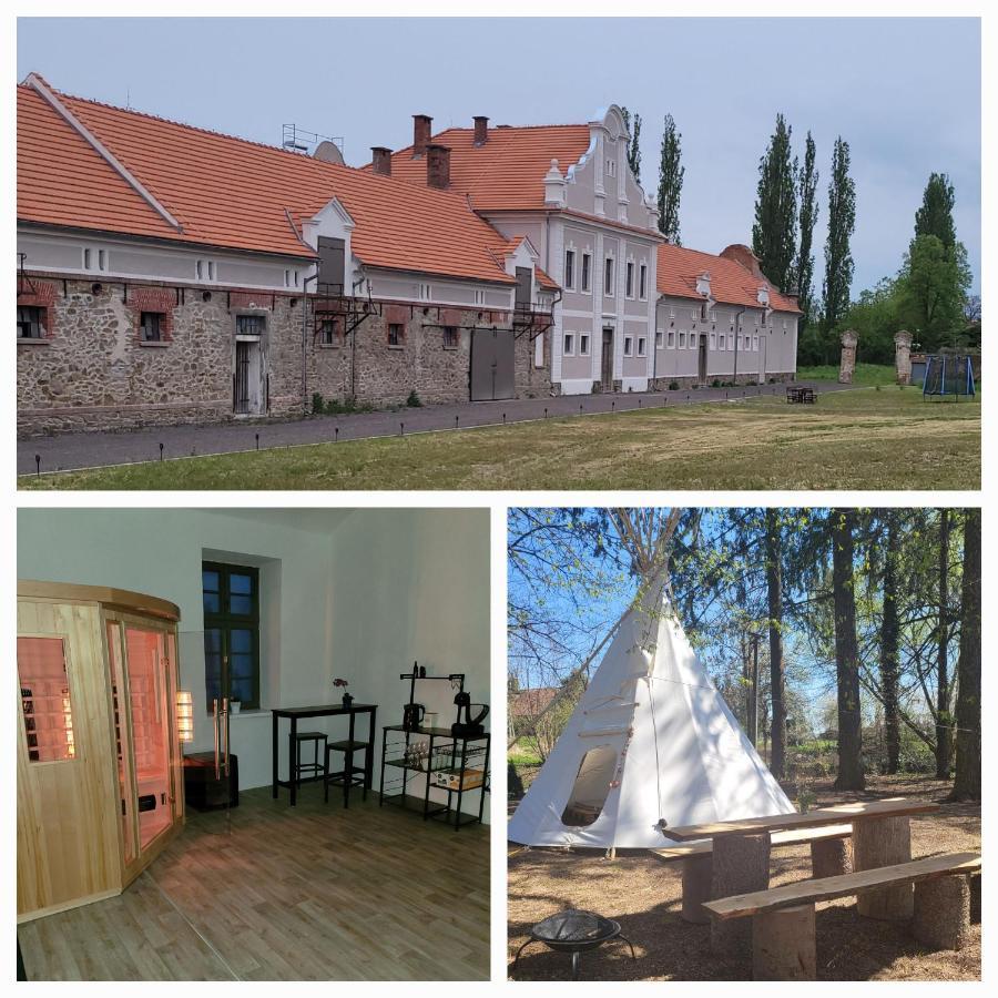 Chateau Moravany - Apartmany, Teepee A Wellness Ronow an der Doubrava Exteriör bild